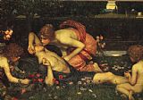 John William Waterhouse Famous Paintings - The Awakening of Adonis
